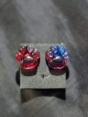 Paw Print Earrings